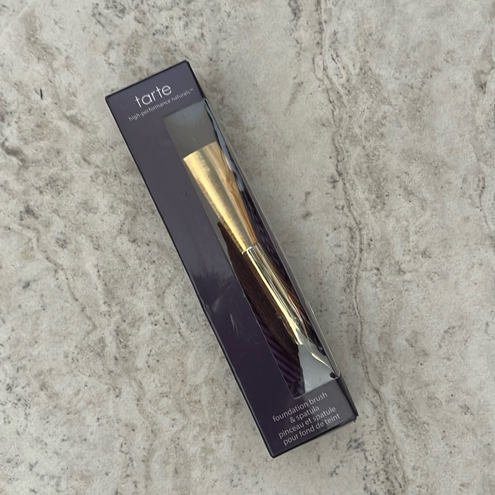 Brand New Tarte Foundation Brush and Spatula
